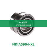 滚针/角接触球组合轴承   NKIA5904-XL