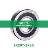 INA/滚轮轴承/单列   LR207-2RSR