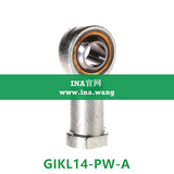 INA/内螺纹杆端轴承   GIKL14-PW-A