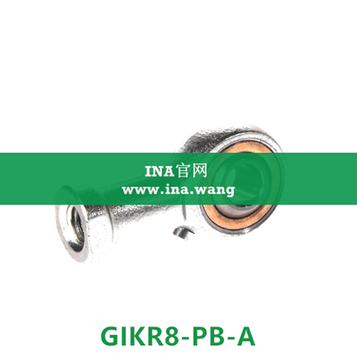 INA/内螺纹杆端轴承 &nbsp;&nbsp;GIKR8-PB-A