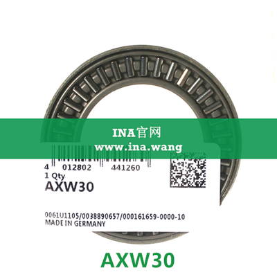 INA/推力滚针轴承 &nbsp;&nbsp;AXW30
