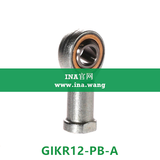 INA/内螺纹杆端轴承   GIKR12-PB-A