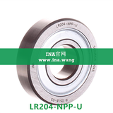 INA/滚轮轴承/单列   LR204-NPP-U