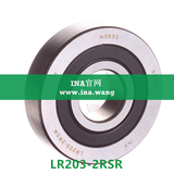 INA/滚轮轴承/单列   LR203-2RSR