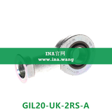INA/内螺纹杆端轴承   GIL20-UK-2RS-A