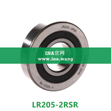 INA/滚轮轴承/单列   LR205-2RSR