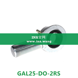 INA/外螺纹杆端轴承   GAL25-DO-2RS