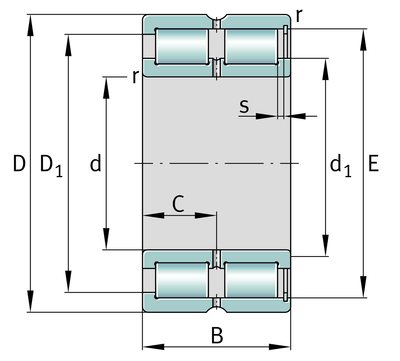 sl184930-a | ina双列满装圆柱滚子轴承 | ina官网 - ina依纳轴承官网