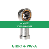 INA/内螺纹杆端轴承   GIKR14-PW-A
