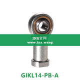INA/内螺纹杆端轴承   GIKL14-PB-A