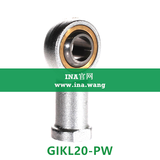 INA/内螺纹杆端轴承   GIKL20-PW